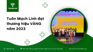 Tuân Mạch Linh đạt thương hiệu VÀNG năm 2023