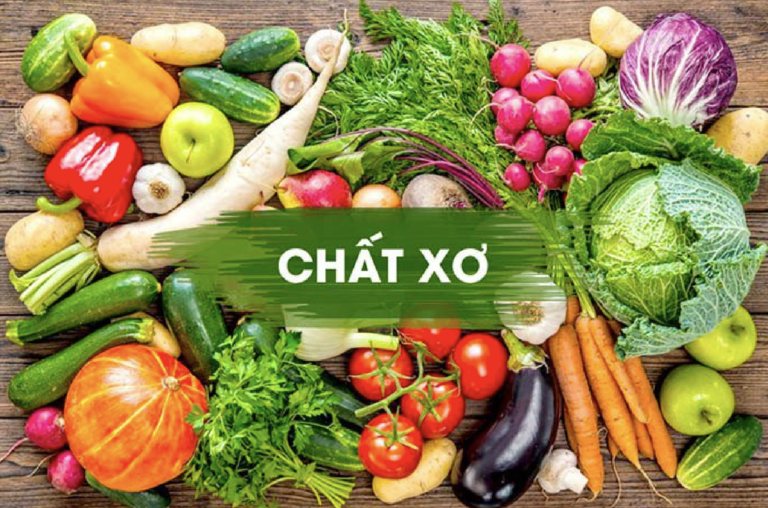 Chất xơ giúp làm giảm cholesterol trong máu.