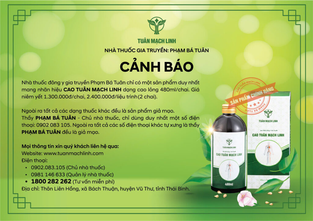 Cảnh báo giả mạo Cao Tuân mạch linh