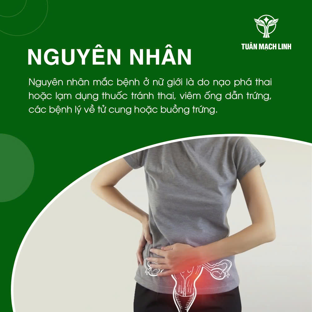 Nguyên nhân vô sinh thứ phát